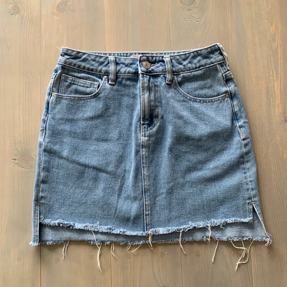 Lightwash PacSun Denim Skirt